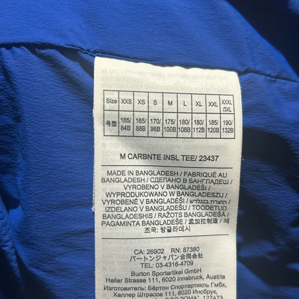 Burton Carbonate short sleeve insulator - Picture 4 of 6